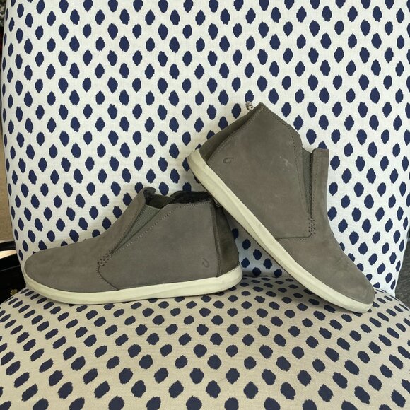 Olukai Green Booties Size 9 Wide - Picture 7 of 7